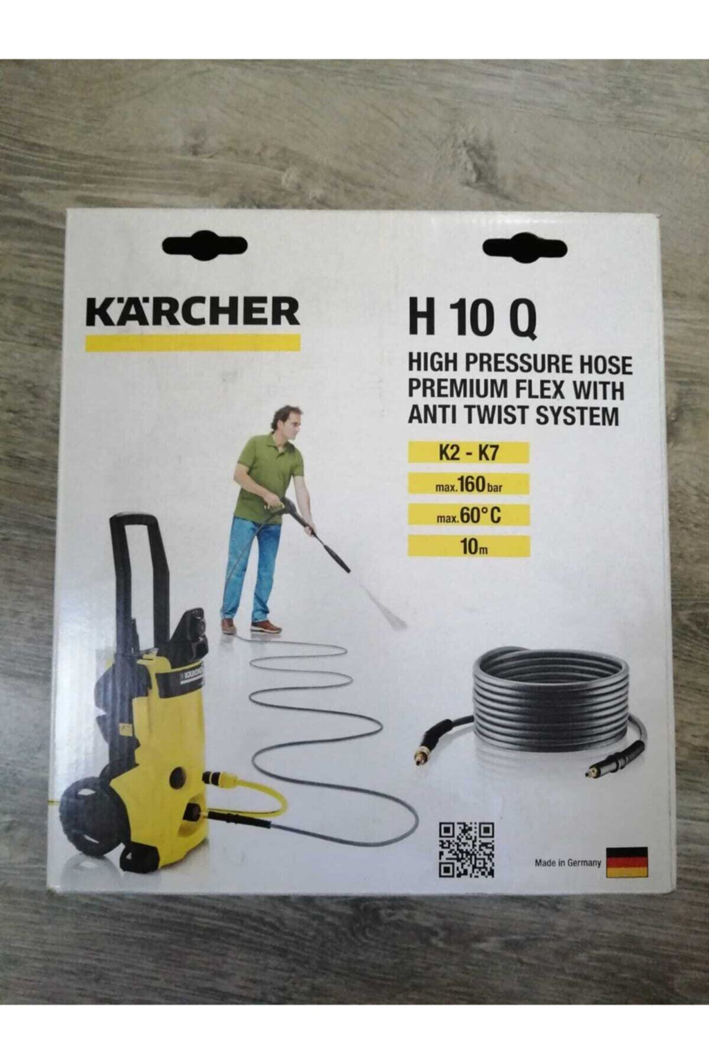 H 10 Q Yüksek Basınç Hortumu K2 Den K7 Ye Kadar Uyumlu 2.643-585.0