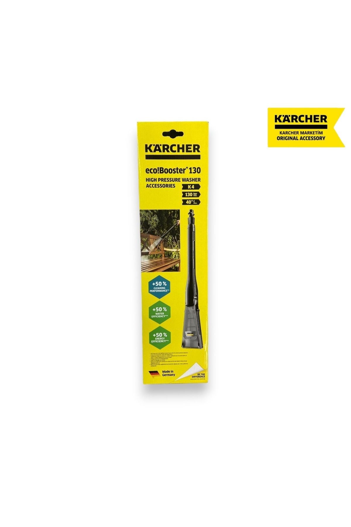 K 4 Basınçlı Yıkama Makinesi İçin Eco!Booster 130 Namlu