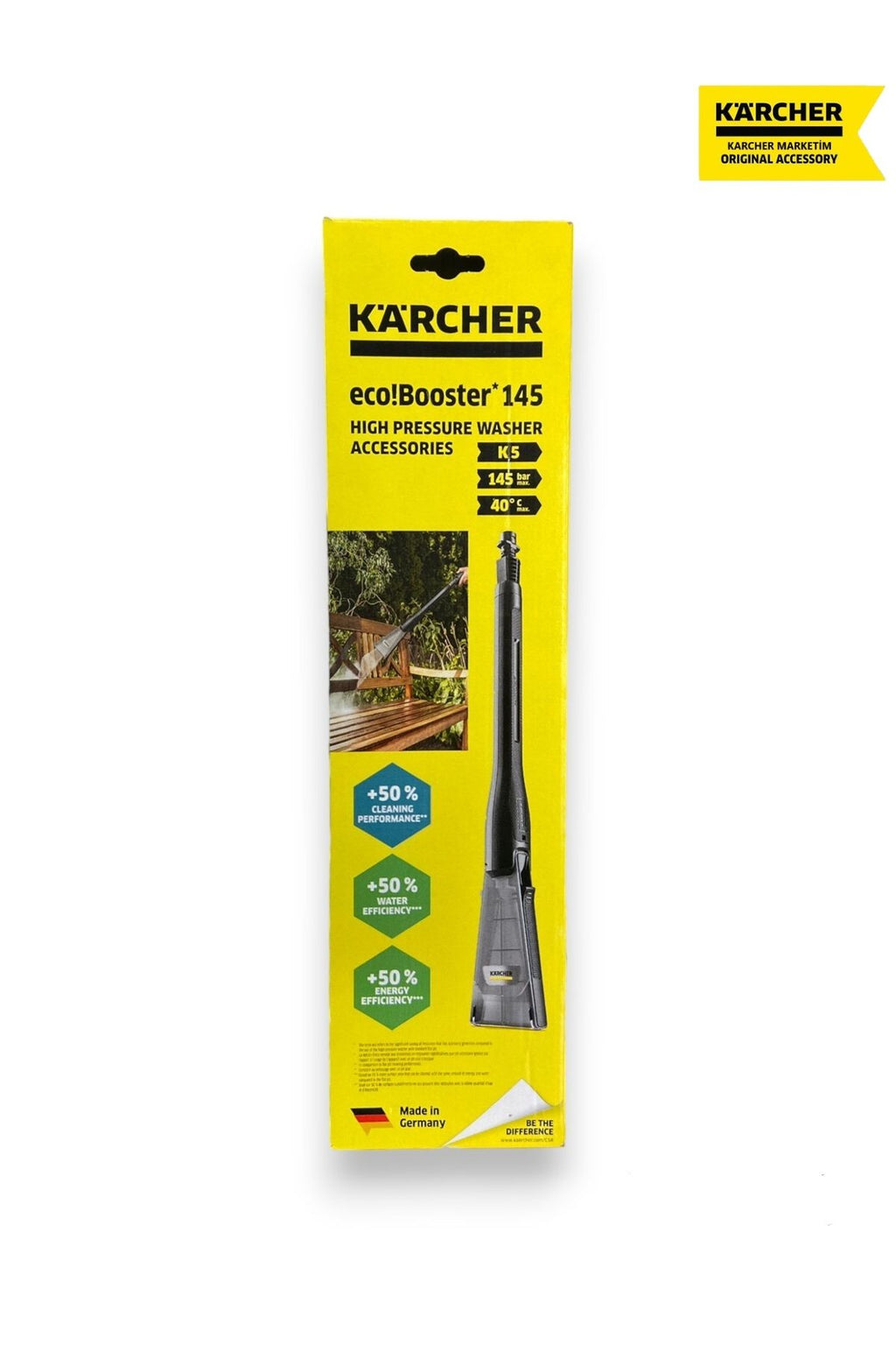 K 5 Basınçlı Yıkama Makinesi İçin Eco!Booster 145 Namlu