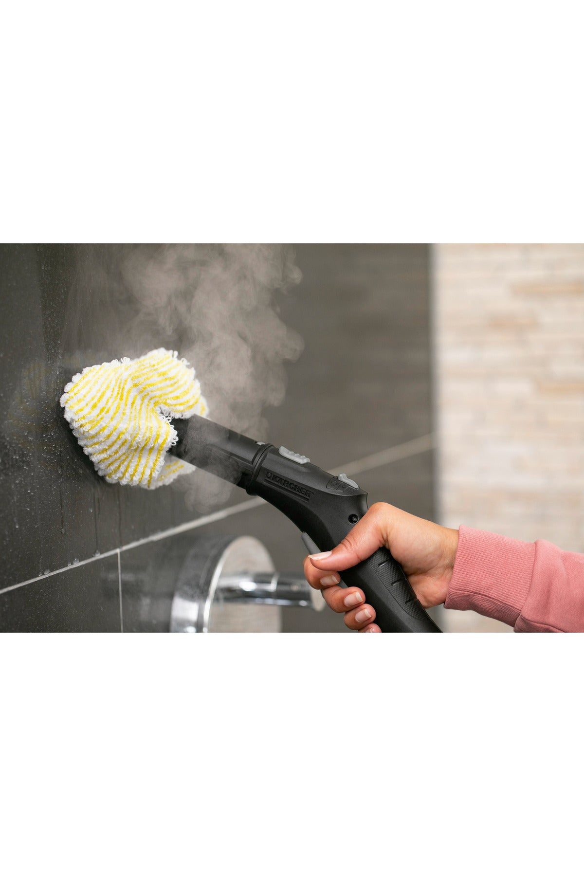 Sc 3 Deluxe Easyfix Prime Paket by Veriko Buharlı Temizleme Makinesi Halı, Cam ve Ütü Dahil Beyaz