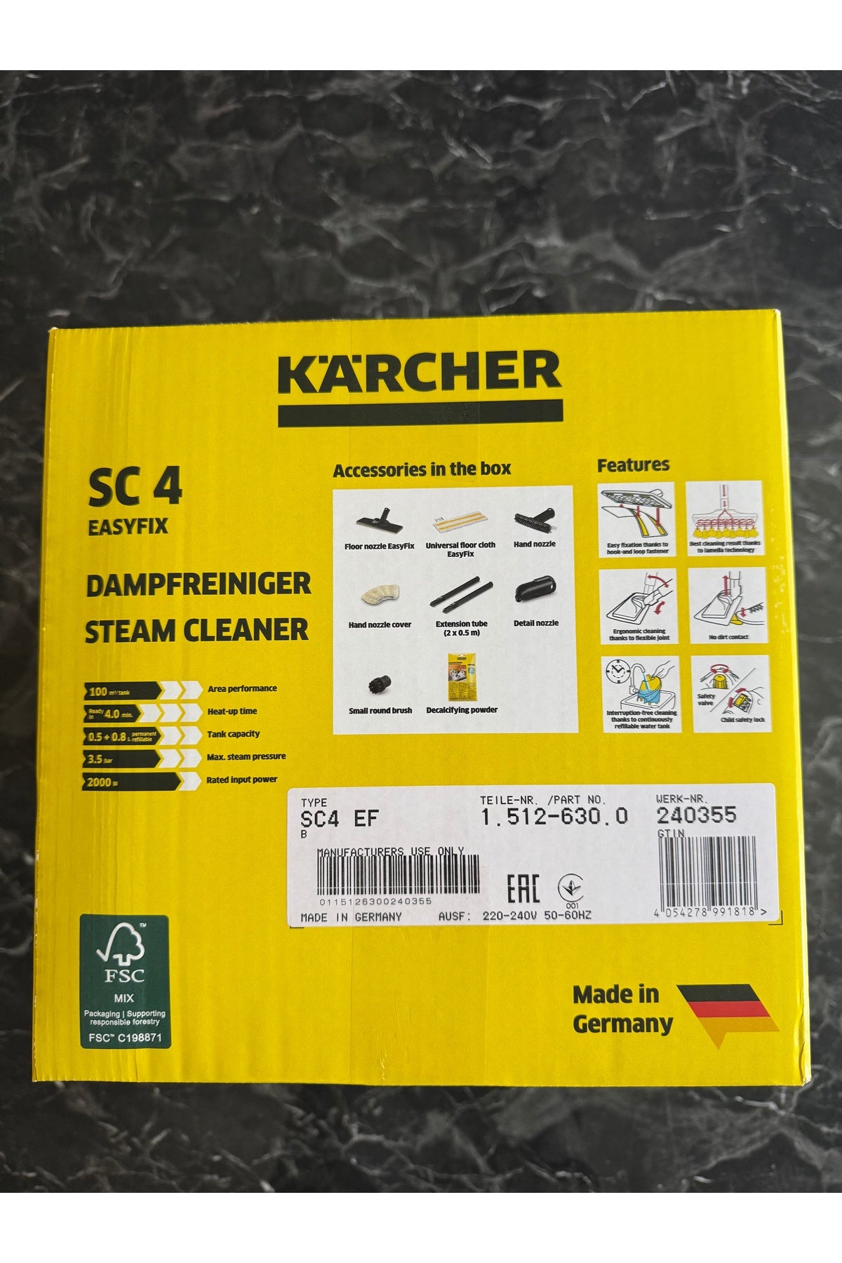Sc 4 Easyfix Prime Buharlı Temizlik Makinesi by Veriko Edition, Ütü, Pencere, Halı Silme